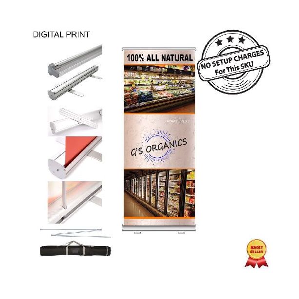 F01-Retractable Pull Up Banner Kit Assorted Sizes