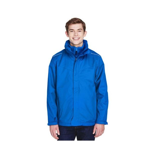 88205 Core365 Men's Region 3-in-1 Jacket with Fleece Liner
