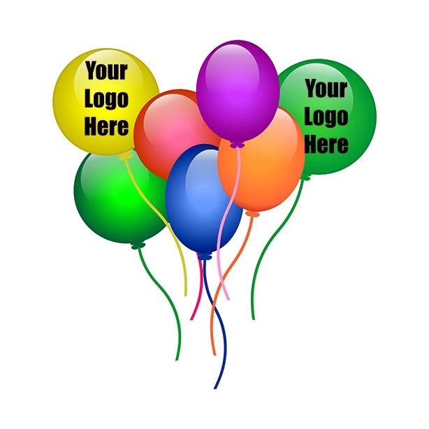 1237-11" Printed Latex Balloons0