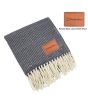 LA718 Wool Blanket Deluxe, 50x60, with Lasered logo patch