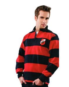 Casual Weight 4 Inch Stripe Rugby Shirt