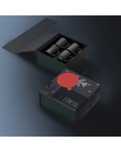 Quartetto Espresso Cups - Gift Set Min 48